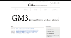 Desktop Screenshot of gm3.jp